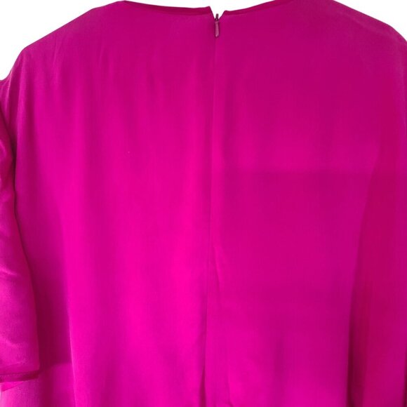Shomi by Miller ShorNWT Women's Short Sleeve Dress Hot Pink Size 24 - Picture 7 of 9